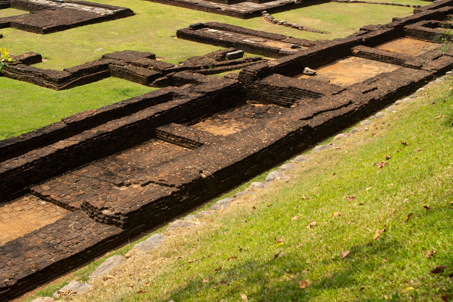 Ruins of the ancient palace of Sigiriya, Sri Lanka
