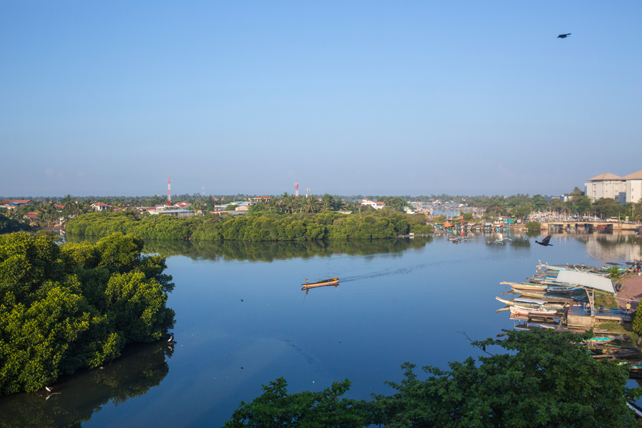 The Lagoon by the verdant surroundings of Negombo, the Amazing Coastal Town of Sri Lanka!