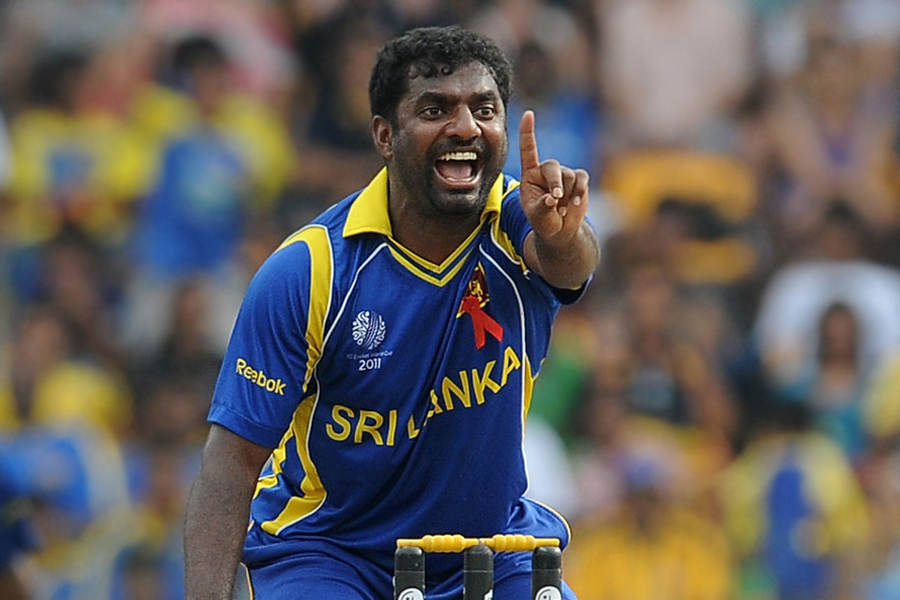 Muttiah Muralitharan, the Amazing Wrist-spinner of Sri Lanka Cricket in the Sri Lankan Cricket T-Shirt