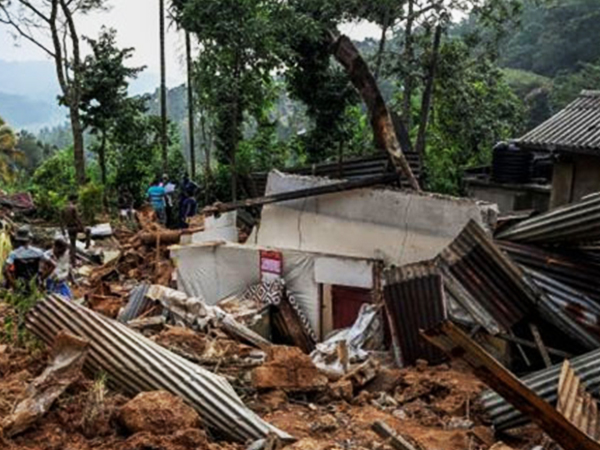 Flood-isolated villages in northern and eastern Sri Lanka following Cyclone Ditwah.