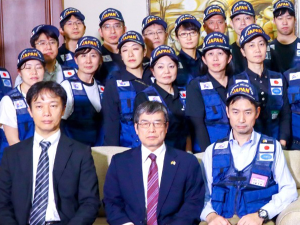 Japanese aid team supporting Sri Lanka’s recovery after Cyclone Ditwah.